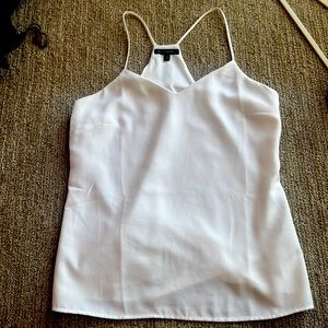 Banana republic white strappy top